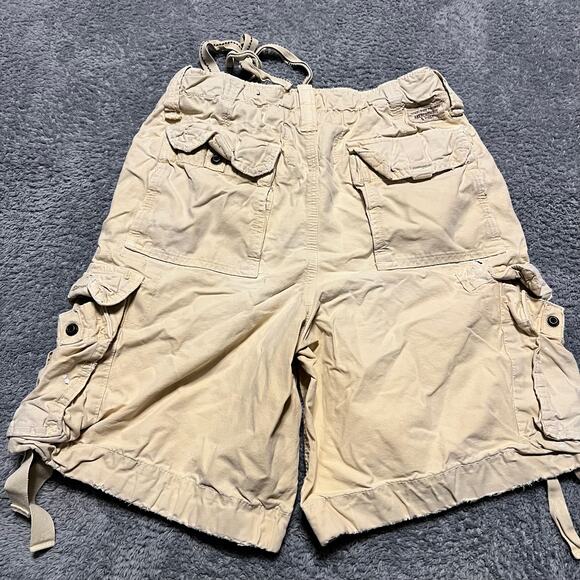 Abercrombie & Fitch Shorts Mens 30 Cargo Vintage Y2K Distressed - Picture 4 of 10
